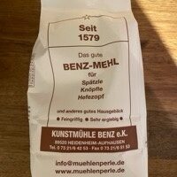 Benzmehl für spätzle