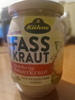 Fasskraut fix & fertig Sauerkraut