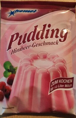 Pudding Himbeer geschmack