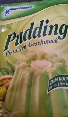 Pudding Pistazien-Geschmack