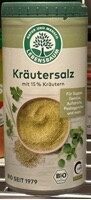 Kräutersalz-streudose front packaging