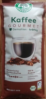 Gourmet Kaffee gemahlen kräftig Bio