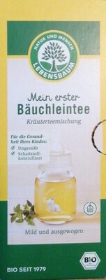 Mein erster Bäuchleintee Kräuterteemischung front packaging