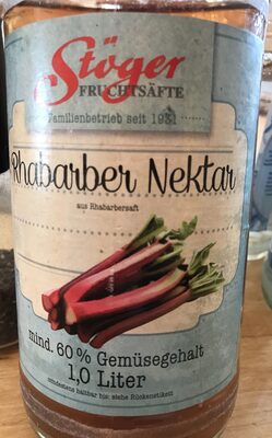 Rhabarber Nektar