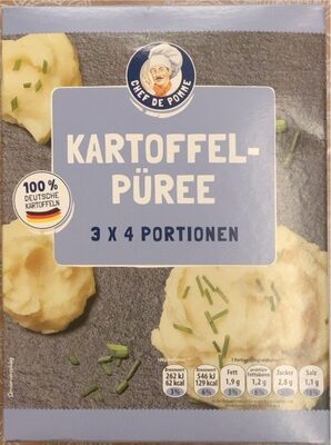 Kartoffelpüree 3x4 Portionen