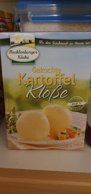 Gekochte Kartoffelklöße