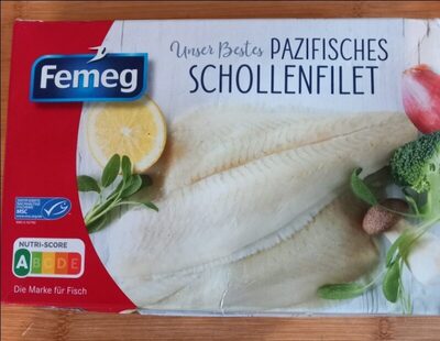 Pazifisches Schollenfilet