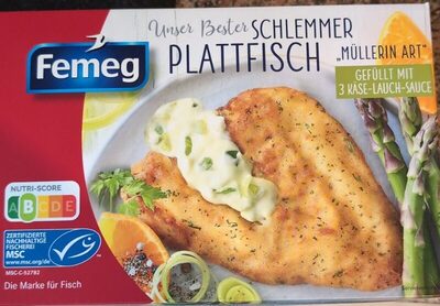 Plattfisch 3 Köse-Lauch- Sauce
