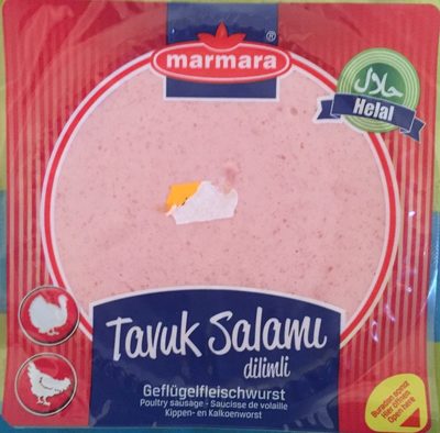 Tavuk Salami, Geflügelfleischwurst front packaging