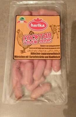 Cocktail tavuk sosis