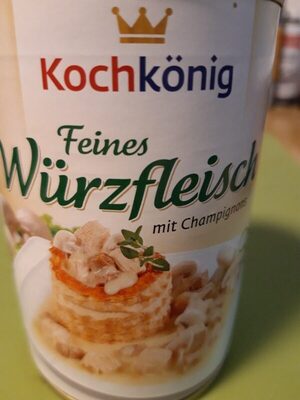 Feines Würzfleisch front packaging