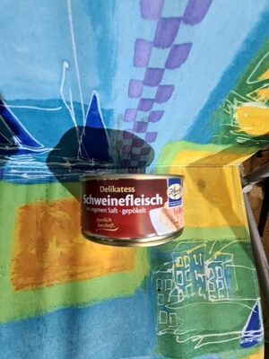 Schweinefleisch front packaging