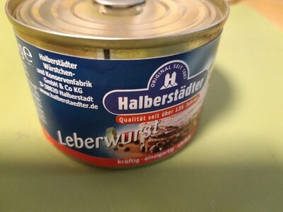 Leberwurst Dose