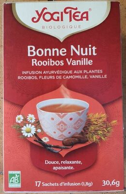 Bonne nuit rooibos vanille