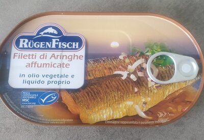 Filetti di aringhe affumicate