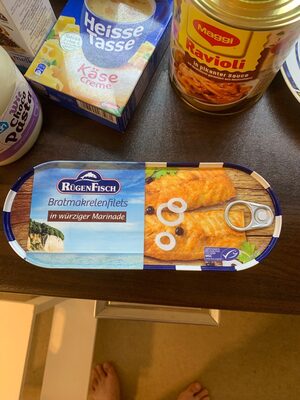 Bratmakrelenfilets front packaging