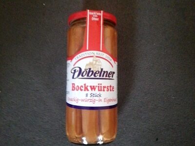 8 Döbelner Bockwürste front packaging