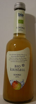 Schorle Apfel front packaging