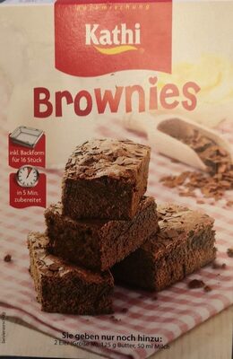 Brownies front packaging