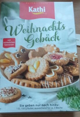 Weihnachts Gebäck front packaging