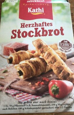 Herzhaftes Stockbrot front packaging
