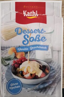 Dessert Soße Vanille