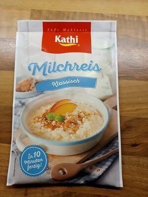Milchreis front packaging