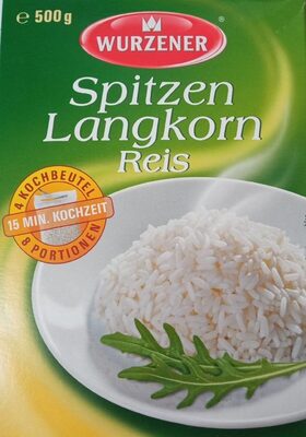 Spitzen Langkorn Reis front packaging