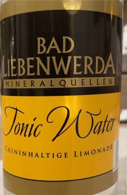 Tonic Water front packaging