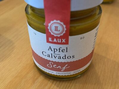 Apfel Calvados Senf front packaging
