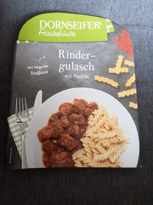 Rindergulasch mit Nudeln