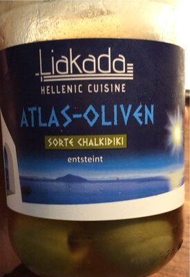 Atlas-Oliven front packaging