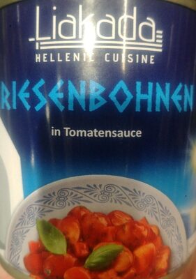 Riesenbohnen in Tomatensauce
