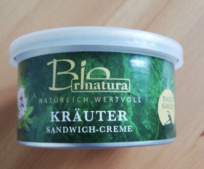 Kräuter Sandwich Creme front packaging