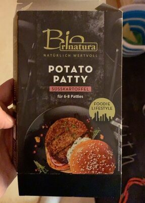 Potato Patty front packaging