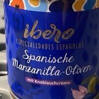 Spanische Manzanilla-Oliven