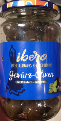 Ibero Gewürzoliven front packaging