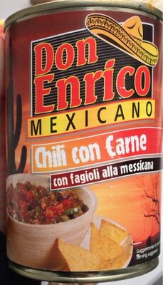 Don Enrico Mexicano chili con carne