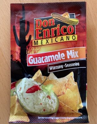 Guacamole Mix front packaging