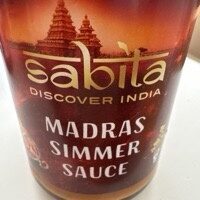 Madras Simmer Sauce