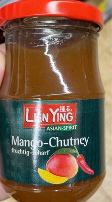 Lien Ying Mango chutney fruity-spicy front packaging
