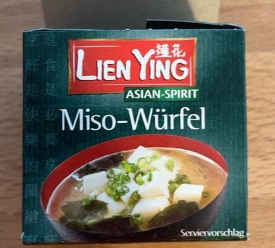 Miso-Würfel front packaging