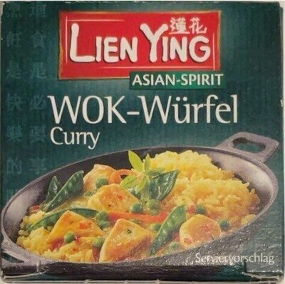 Lien Ying Wok cubes curry front packaging