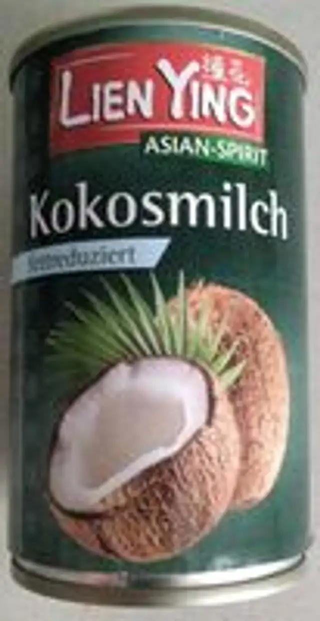Kokosmilch fettreduziert