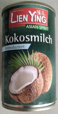 Kokosmilch fettreduziert