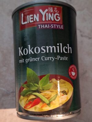 Kokosmilch mit Curry Paste