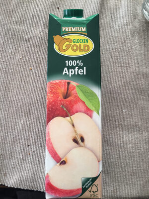 Apfelsaft front packaging