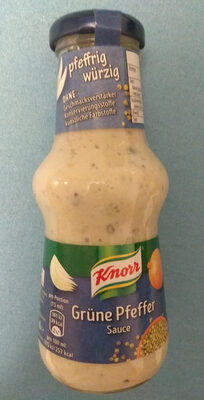 Grüne Pfeffer Sauce front packaging