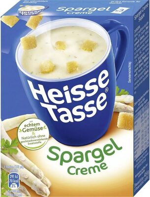 Heisse Tasse Spargel