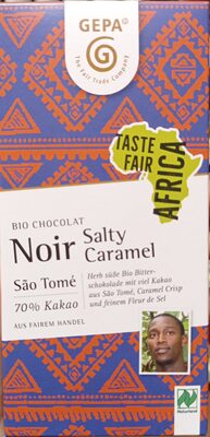 Bio Chocolat Noir Salty Caramel